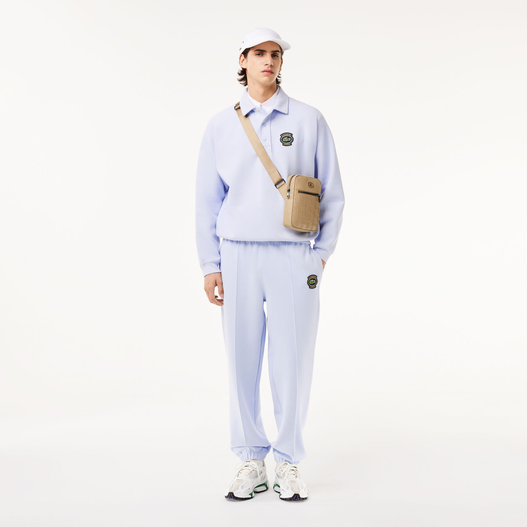 Loose Fit Pique Jogger Sweatshirt