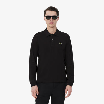 Classic Fit Long Sleeved L.12.12 Polo Shirt