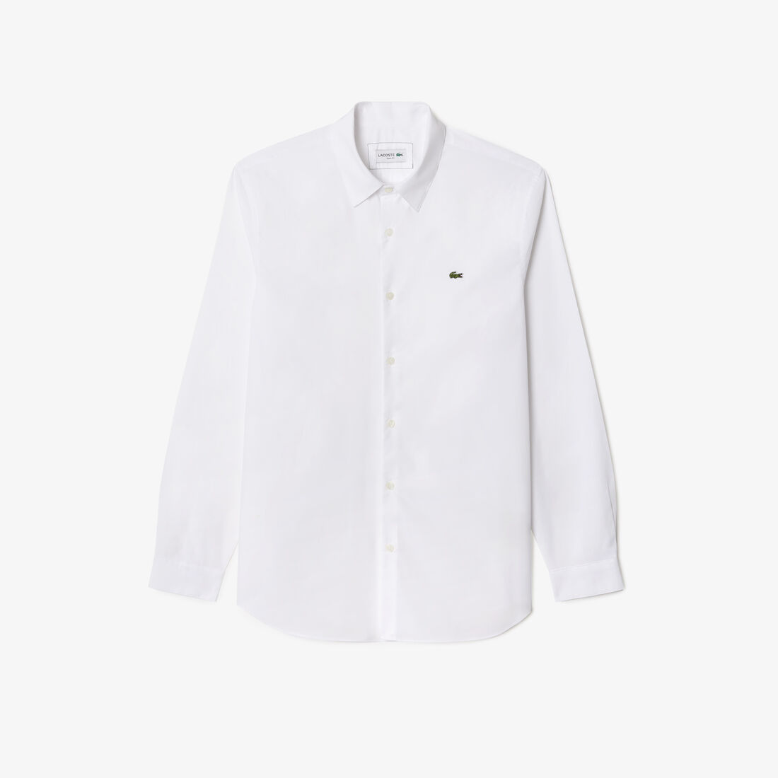 Slim Fit Stretch Cotton Poplin Shirt