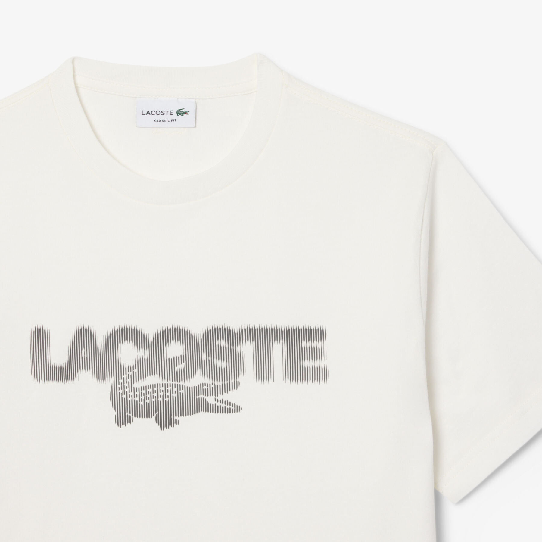 Printed Cotton Jersey T-shirt lacoste printed cotton jersey t shirt