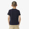lacoste cotton colour block t shirt