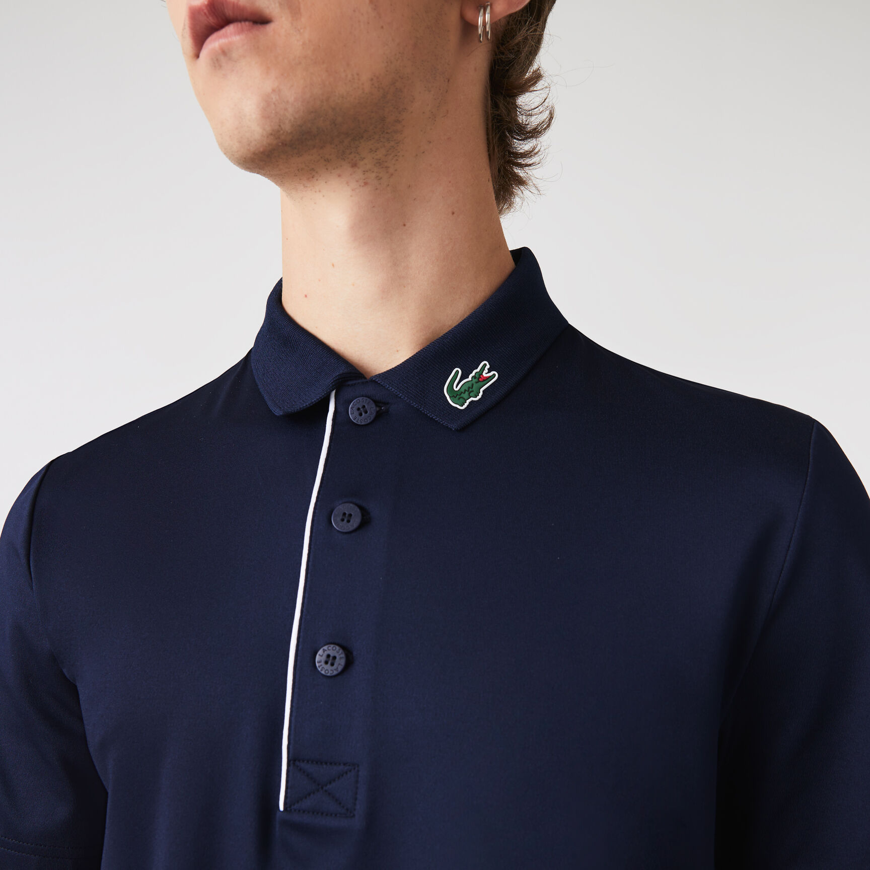 Men's Lacoste SPORT Jersey Golf Polo