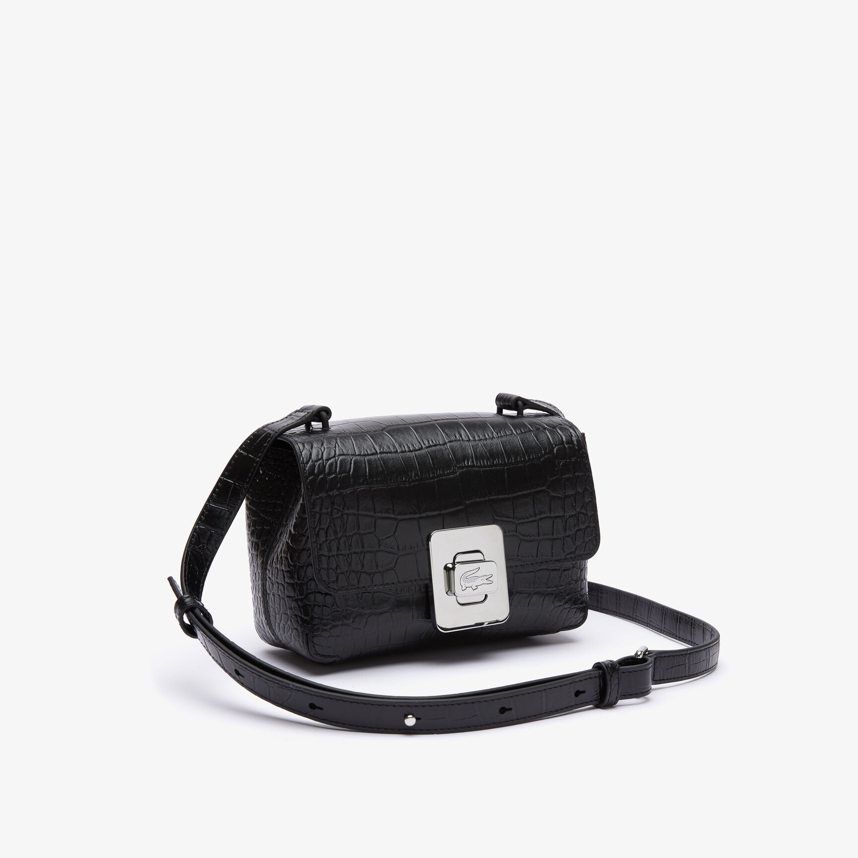 Women&rsquo;s Amelia Metal Clasp Embossed Leather Handbag