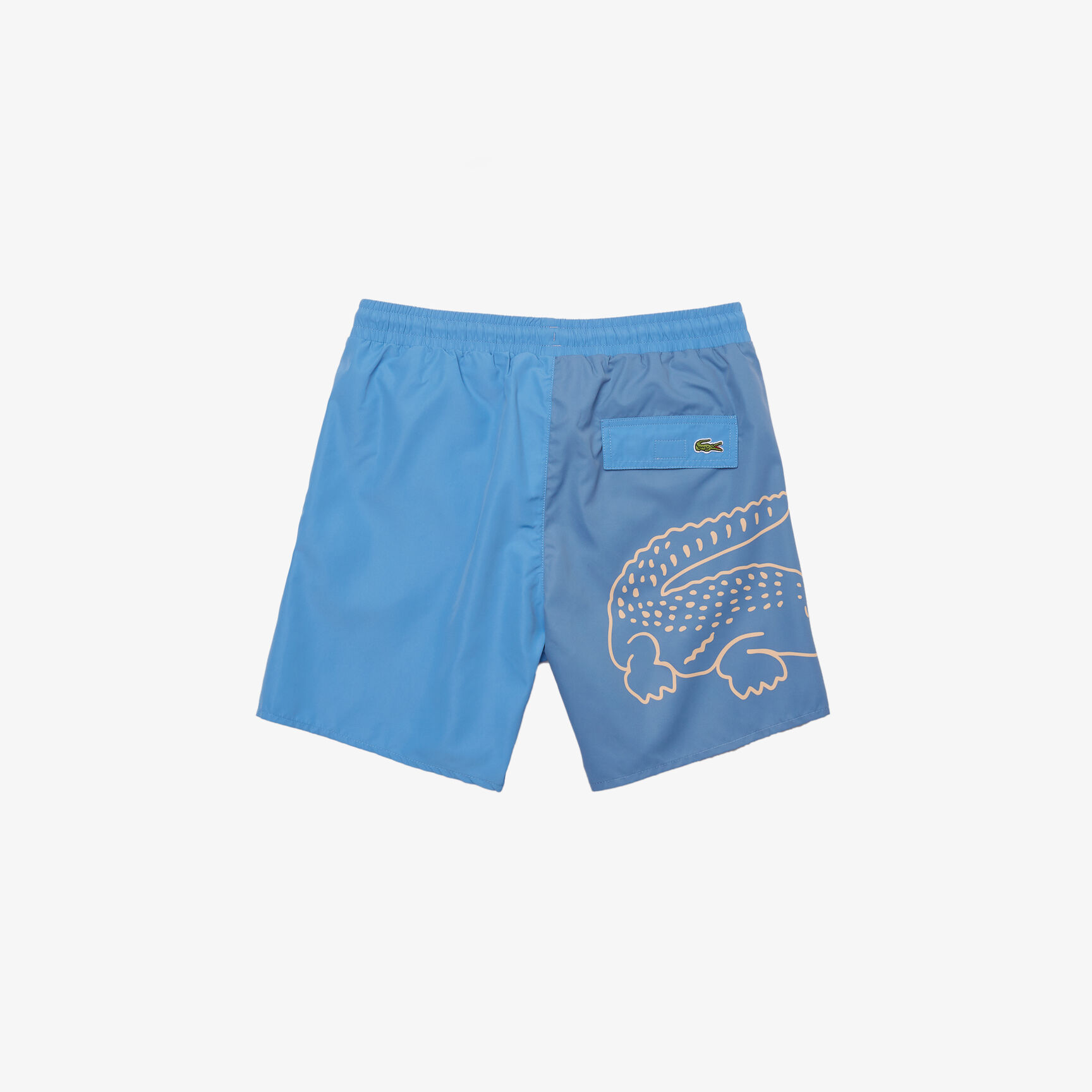 Men&rsquo;s Bicolor Crocodile Print Swimming Trunks