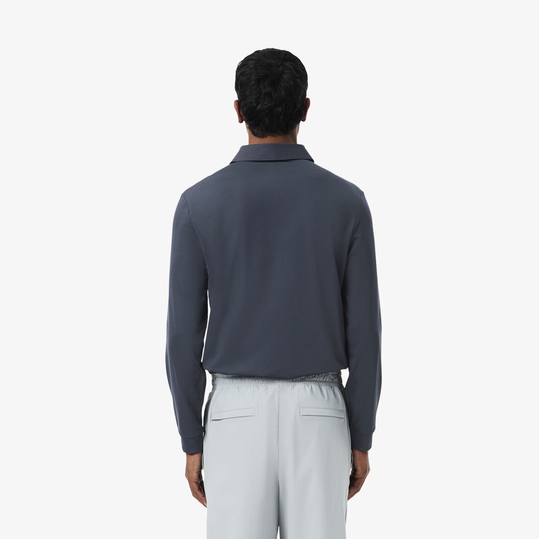 Regular Fit Long Sleeved Commuter Polo Shirt lacoste regular fit long sleeved commuter polo shirt