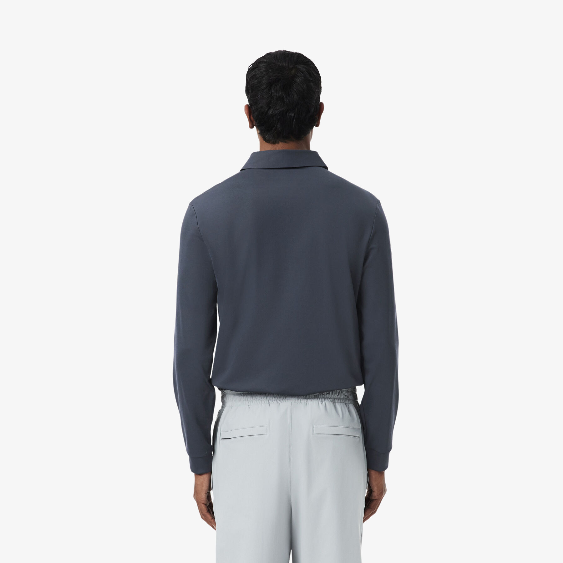 Regular Fit Long Sleeved Commuter Polo Shirt lacoste regular fit long sleeved commuter polo shirt