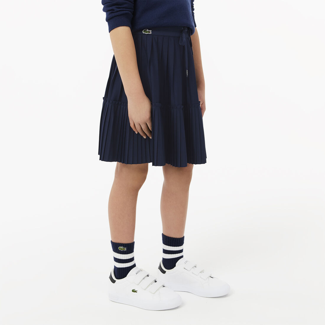 تنورة جيرسي مطوية تنورة جيرسي مطوية