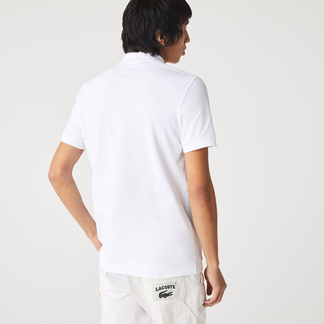 تيشيرت بولو لاكوست قطن عضوي بقصة عادية للرجال مجموعة Made in France تيشيرت بولو لاكوست قطن عضوي بقصة عادية للرجال مجموعة Made in France