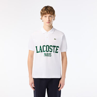 Original L.12.12 Lacoste Flocked Pique Polo Shirt