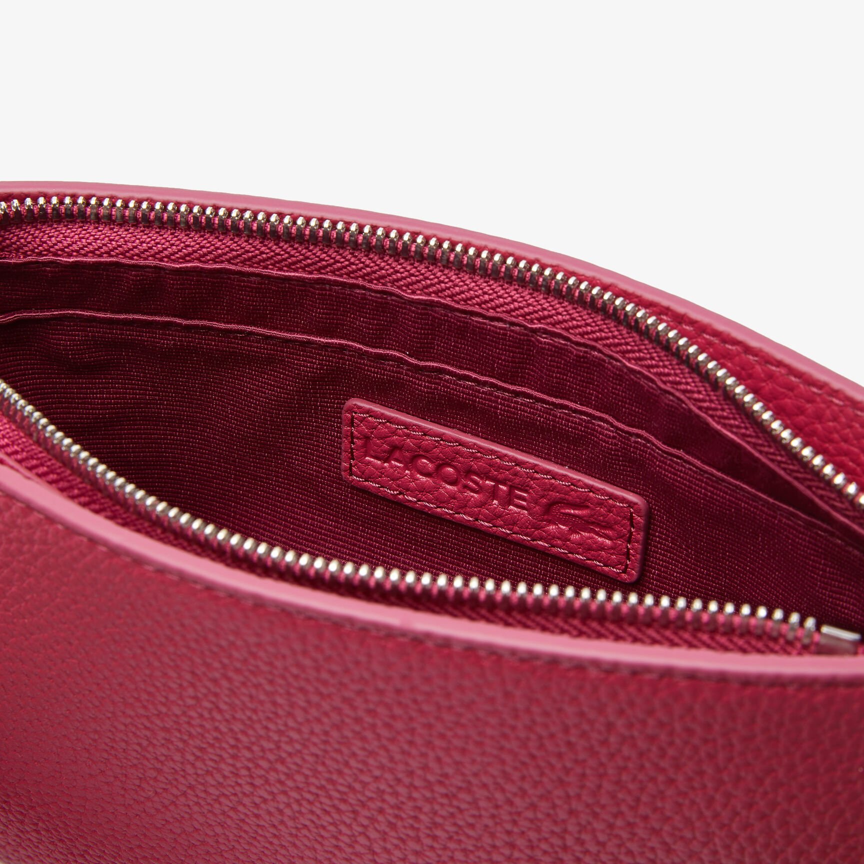 حقيبة بتصميم مستطيل جلد بارز الملمس مجموعة Croco Crew للنساء حقيبة بتصميم مستطيل جلد بارز الملمس مجموعة Croco Crew للنساء