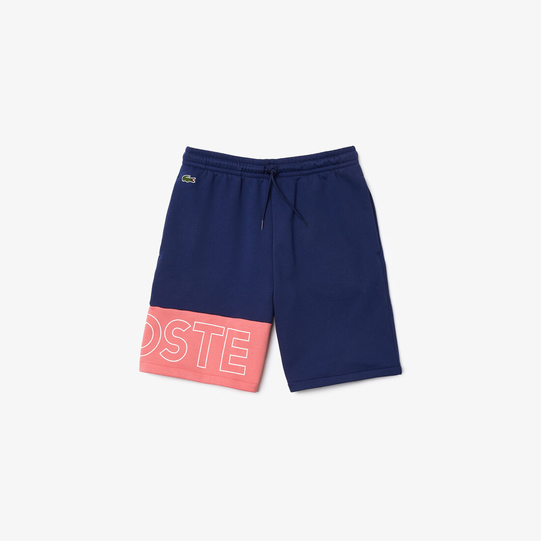 Men's Lettered Colorblock Fleece Shorts Men's Lettered Colorblock Fleece Shorts