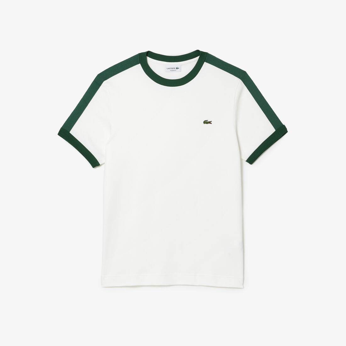 Men's Lacoste Regular Fit Contrast Collar T-Shirt Men's Lacoste Regular Fit Contrast Collar T-Shirt
