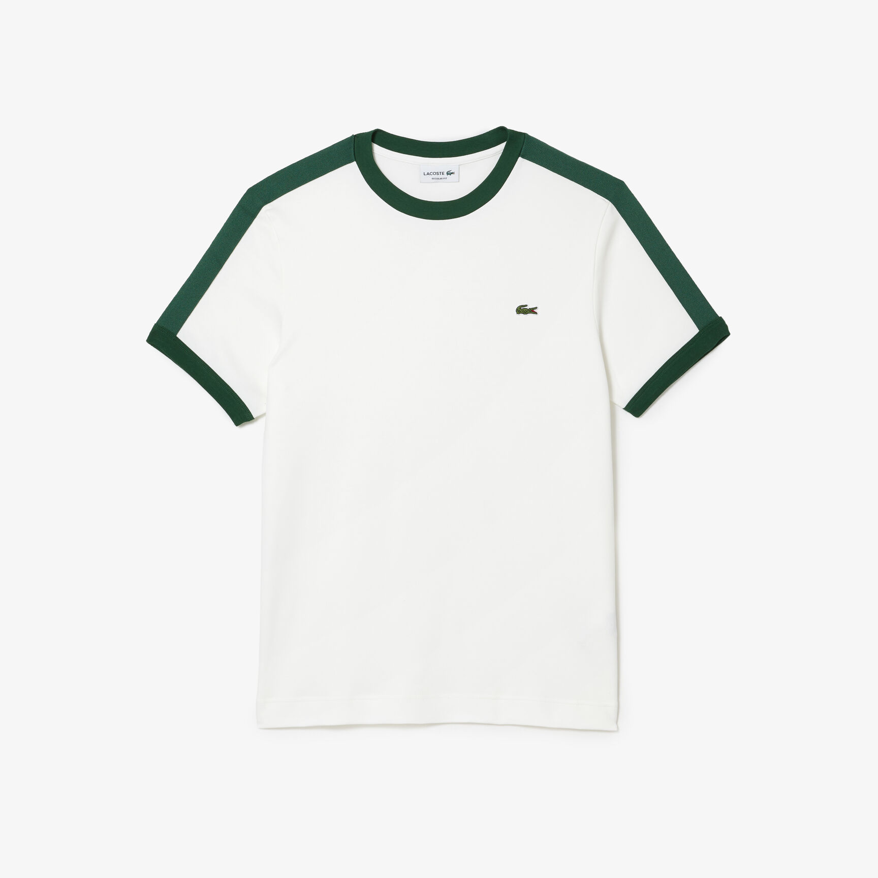 Men's Lacoste Regular Fit Contrast Collar T-Shirt Men's Lacoste Regular Fit Contrast Collar T-Shirt