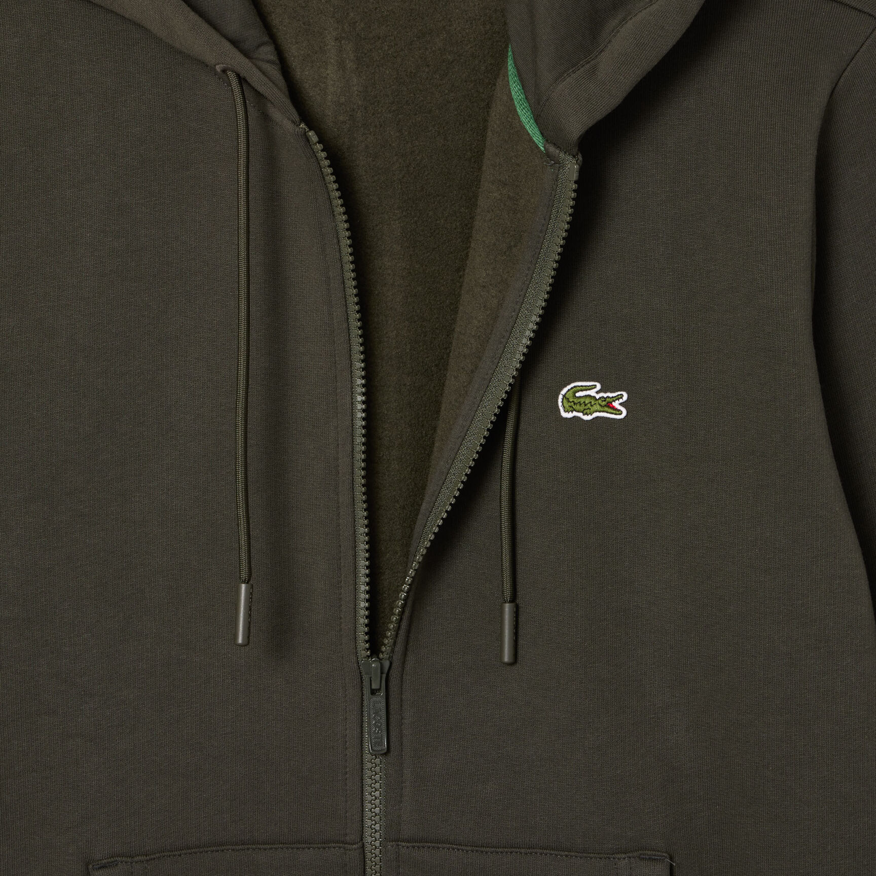 Zip-Up Fleece Hoodie