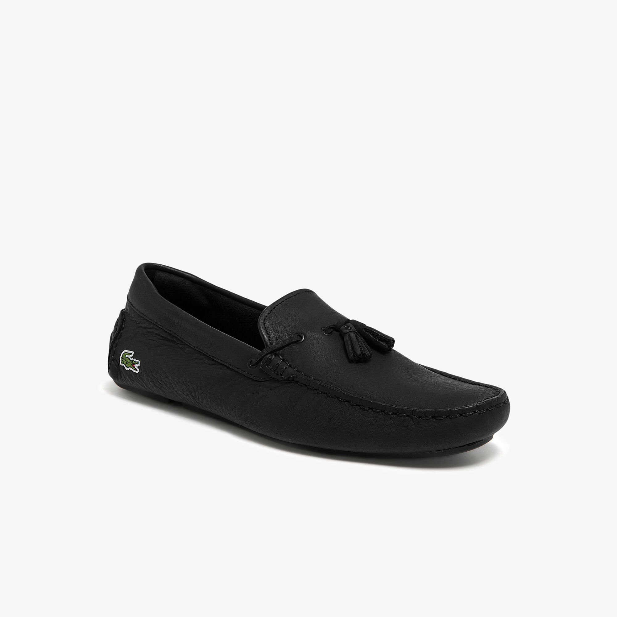 Buy Men s Piloter Tassel Leather Driving Shoes Lacoste QA