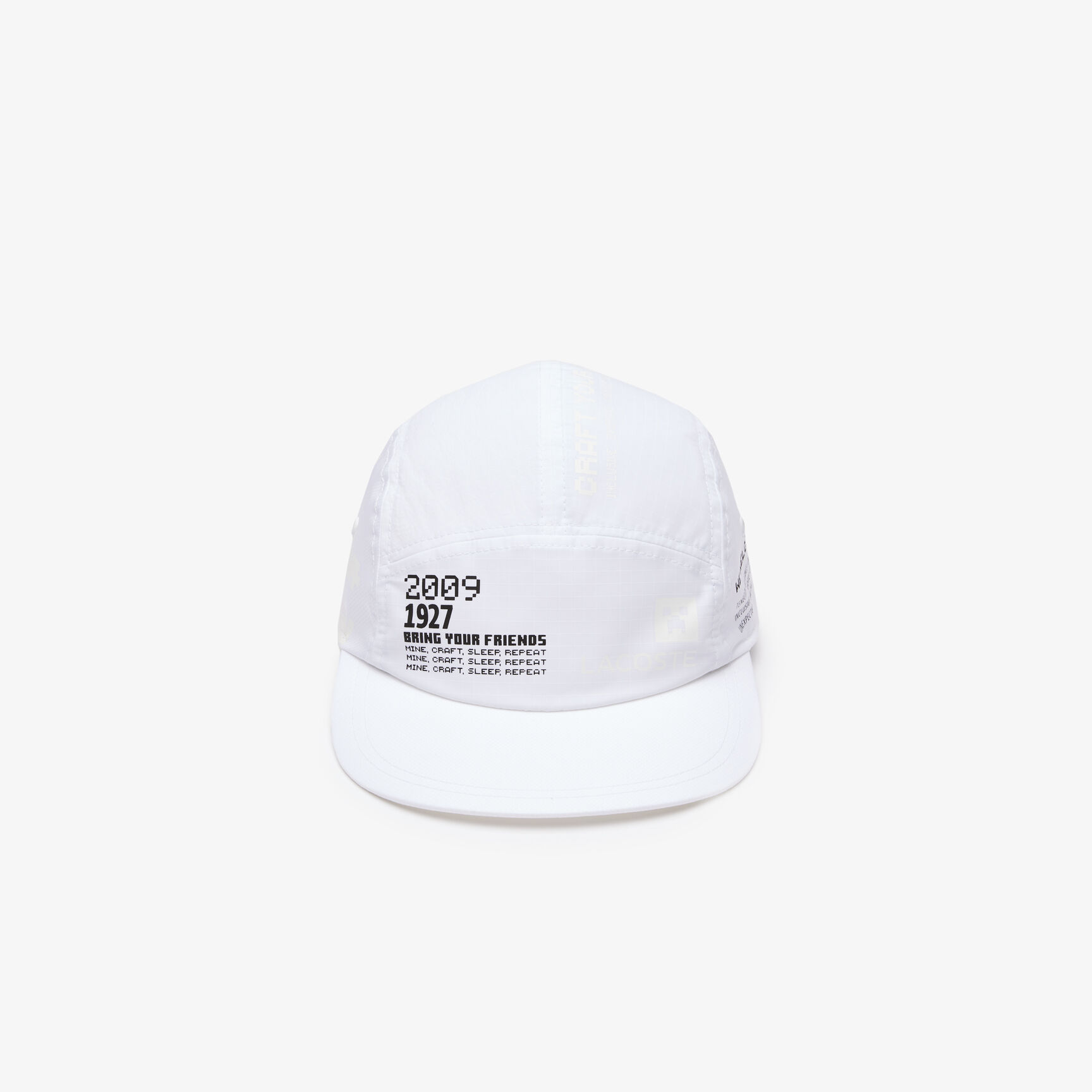 Unisex Lacoste L!VE x Minecraft Print Nylon Cap Unisex Lacoste L!VE x Minecraft Print Nylon Cap