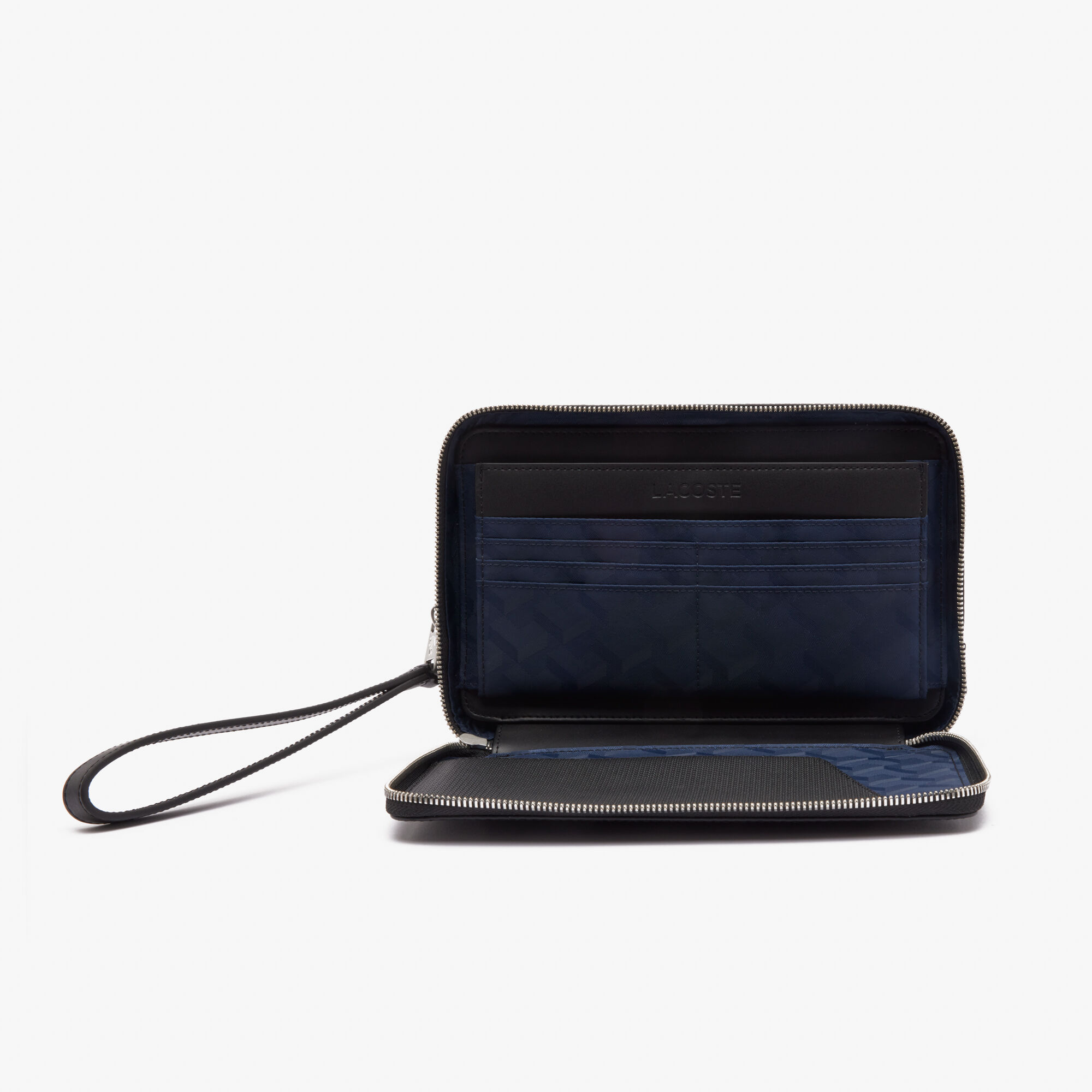 Men's Chantaco Piqué Leather Zip Pouch Men's Chantaco Piqué Leather Zip Pouch
