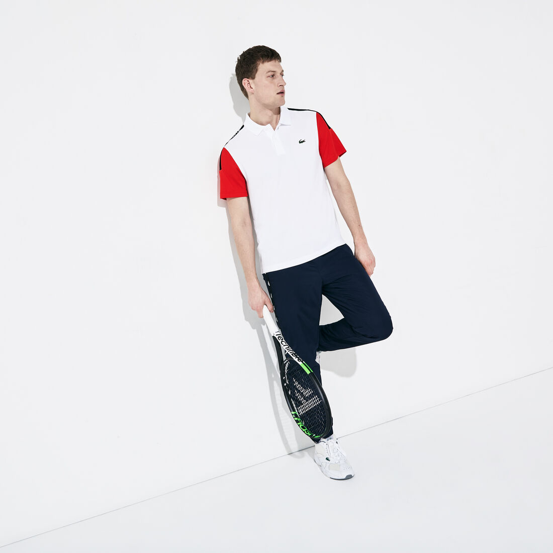Men's Lacoste SPORT Breathable Resistant Piqué Polo Shirt Men's Lacoste SPORT Breathable Resistant Piqué Polo Shirt
