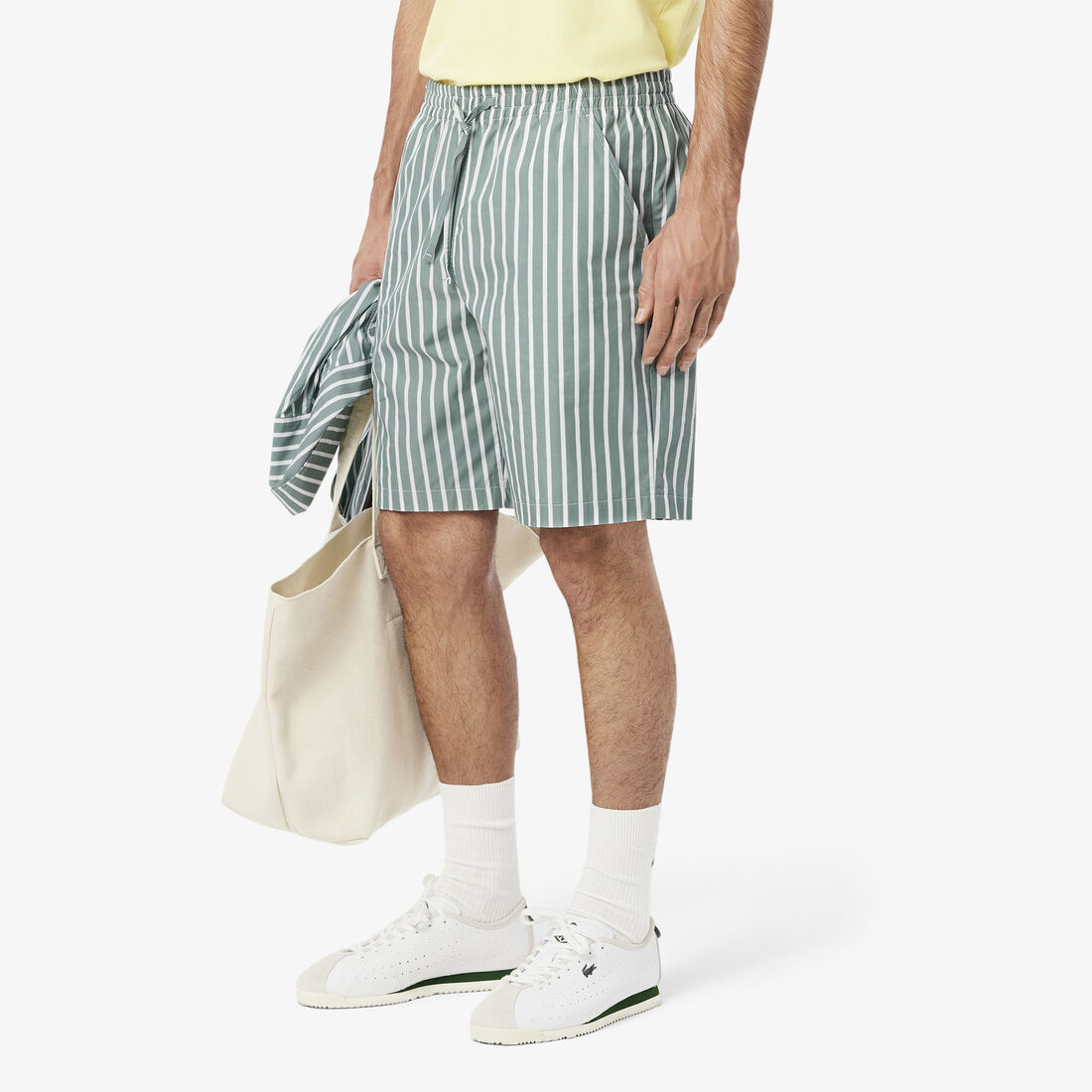 Relaxed Fit Striped Shorts Relaxed Fit Striped Shorts