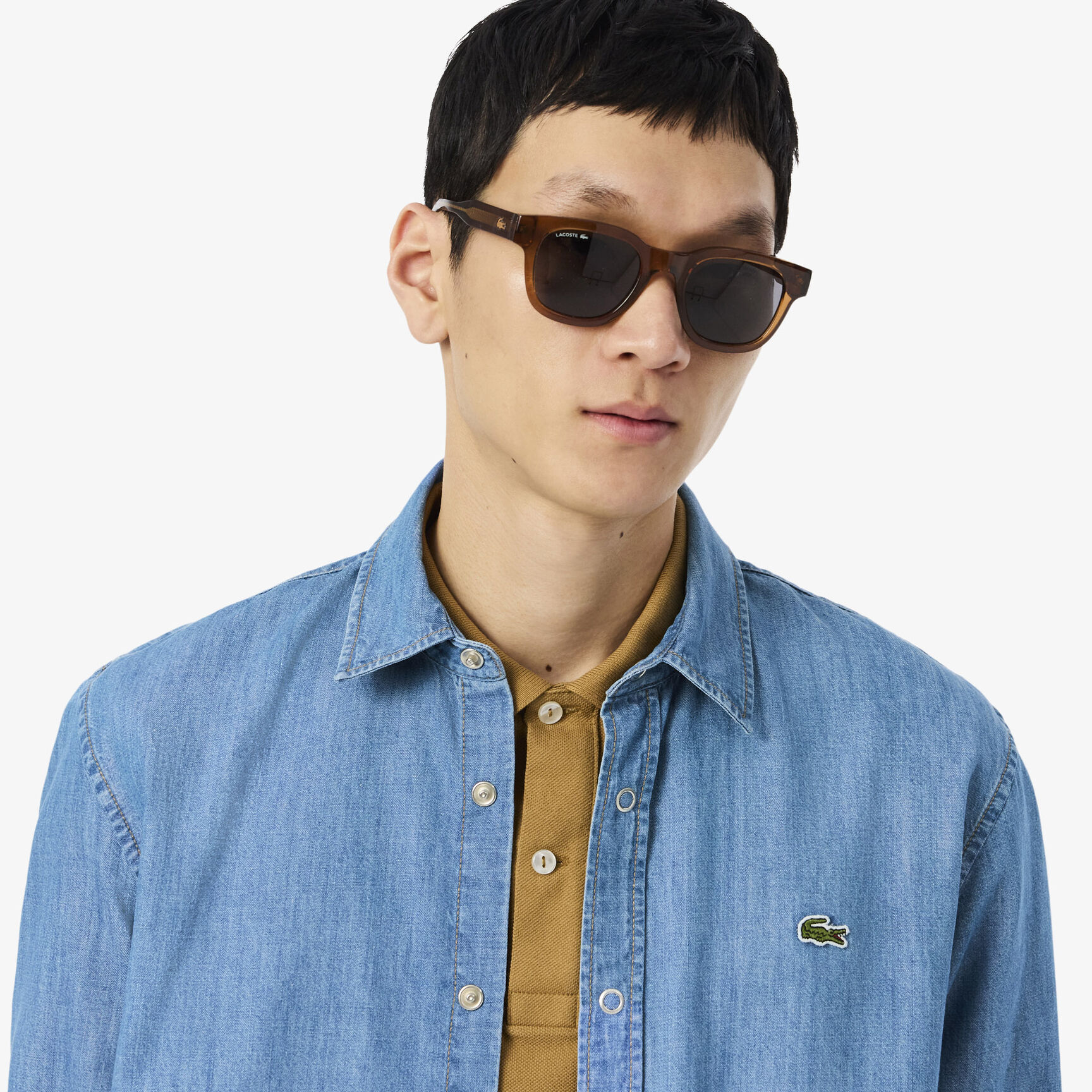 Regular Fit Lightweight Denim Shirt