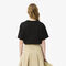Oversized Short Cut Cotton Logo T-shirt