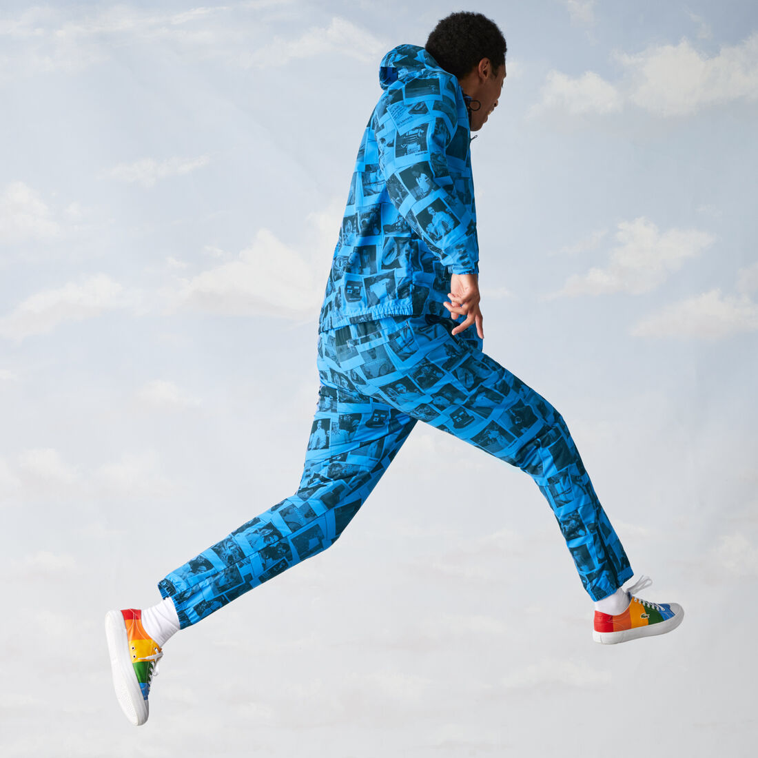 Unisex Lacoste LIVE Polaroid Collaboration Zip Jacket Unisex Lacoste LIVE Polaroid Collaboration Zip Jacket