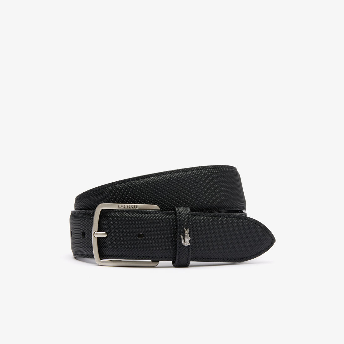 Men's Classic Pique Effect Canvas Belt