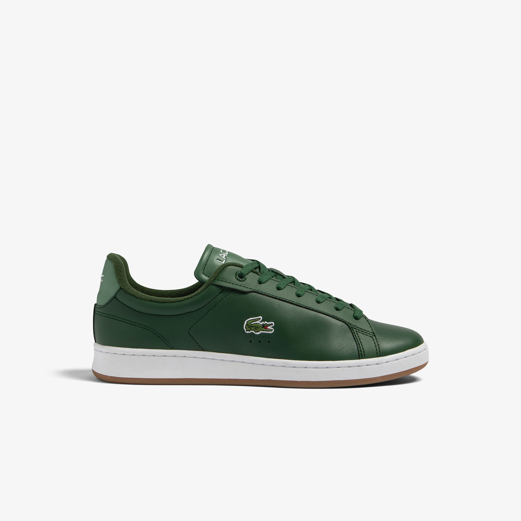 Men's Lacoste Carnaby Pro Leather Gum Sole Trainers Men's Lacoste Carnaby Pro Leather Gum Sole Trainers