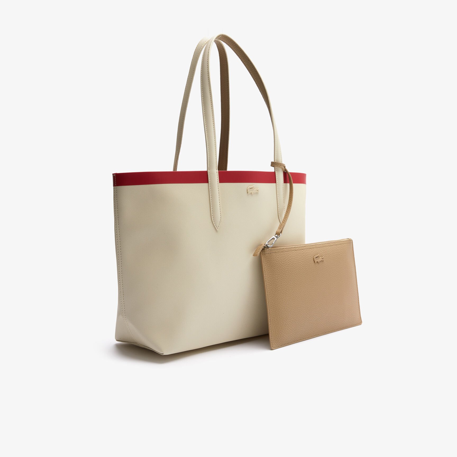 Women's Anna Removable Zip Pouch Canvas Large Shopper Bag Women's Anna Removable Zip Pouch Canvas Large Shopper Bag