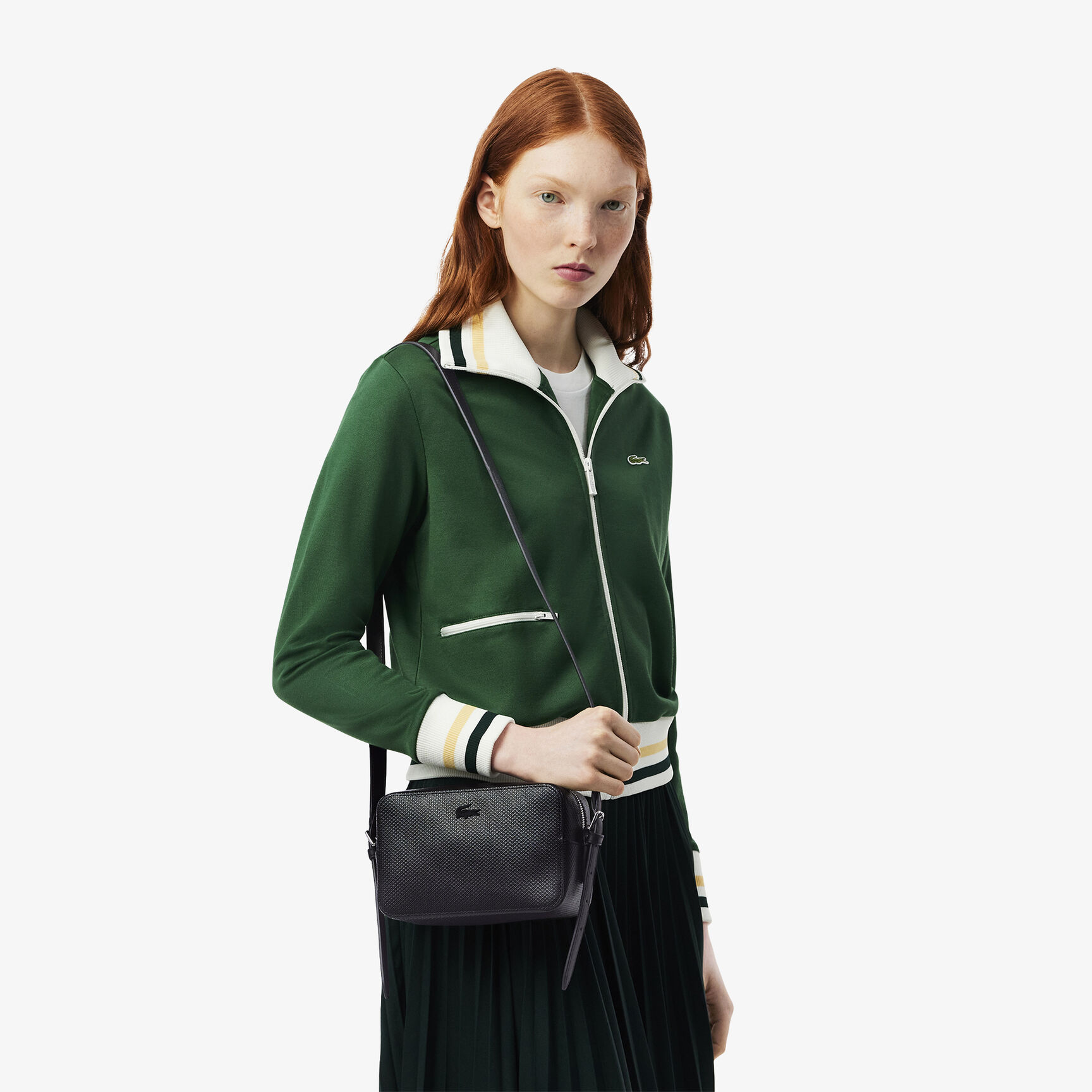 Unisex Chantaco Pique Leather Small Shoulder Bag Unisex Chantaco Pique Leather Small Shoulder Bag