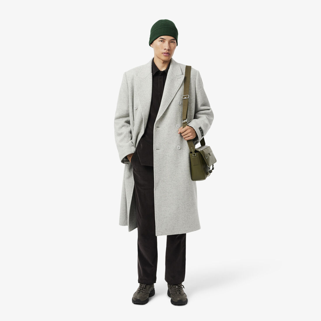 قبعة صوفية محبوكة مضلعة قبعة صوفية محبوكة مضلعة