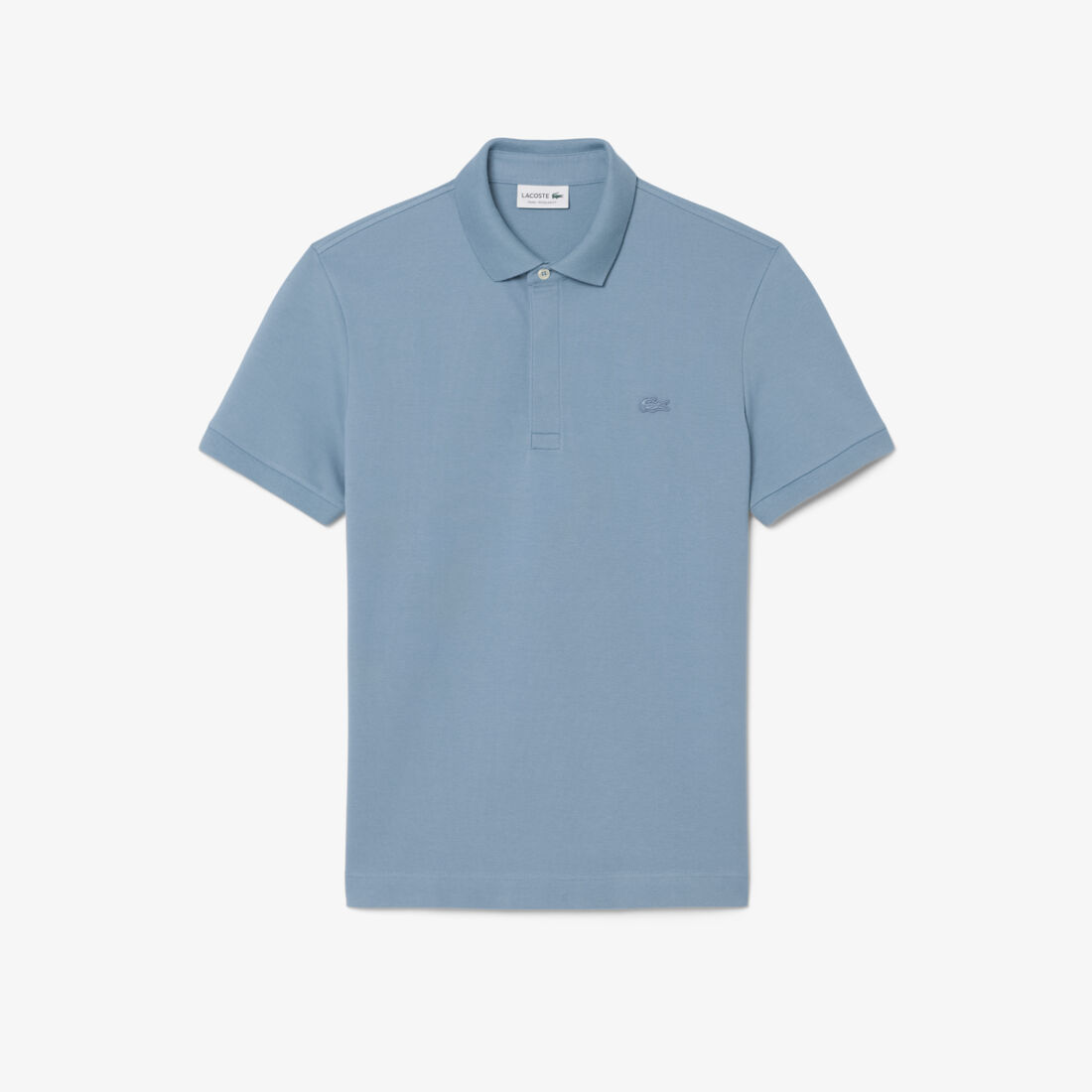lacoste regular fit paris stretch pique polo shirt