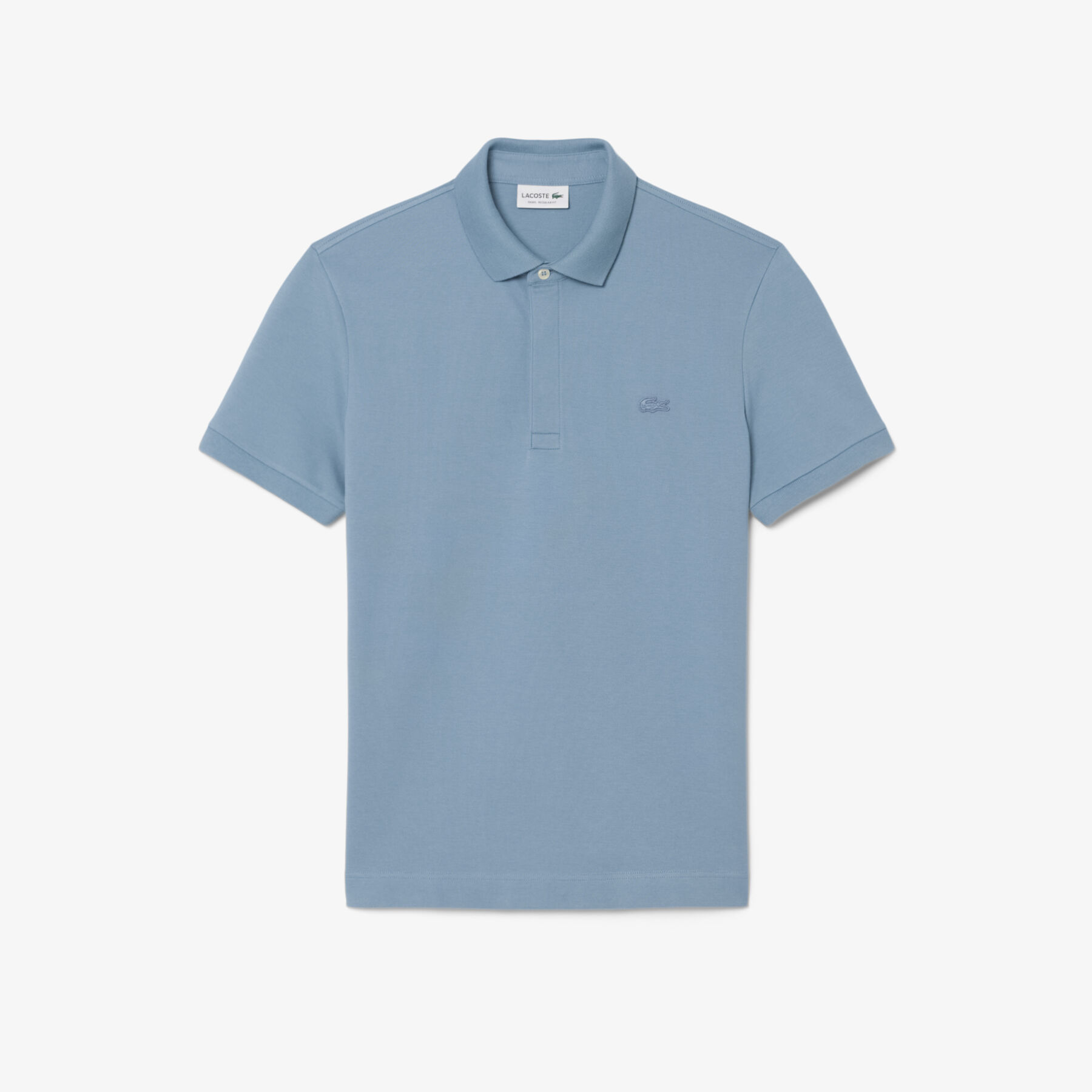 lacoste regular fit paris stretch pique polo shirt