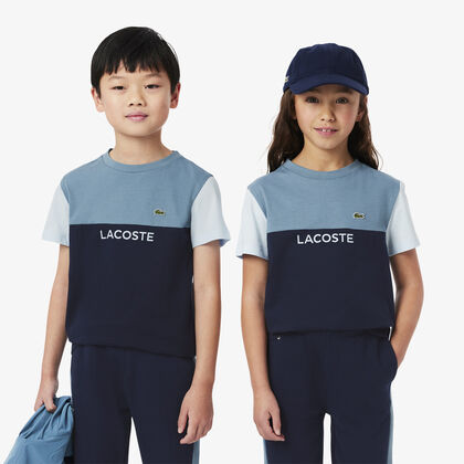 Cotton Colour-block T-shirt