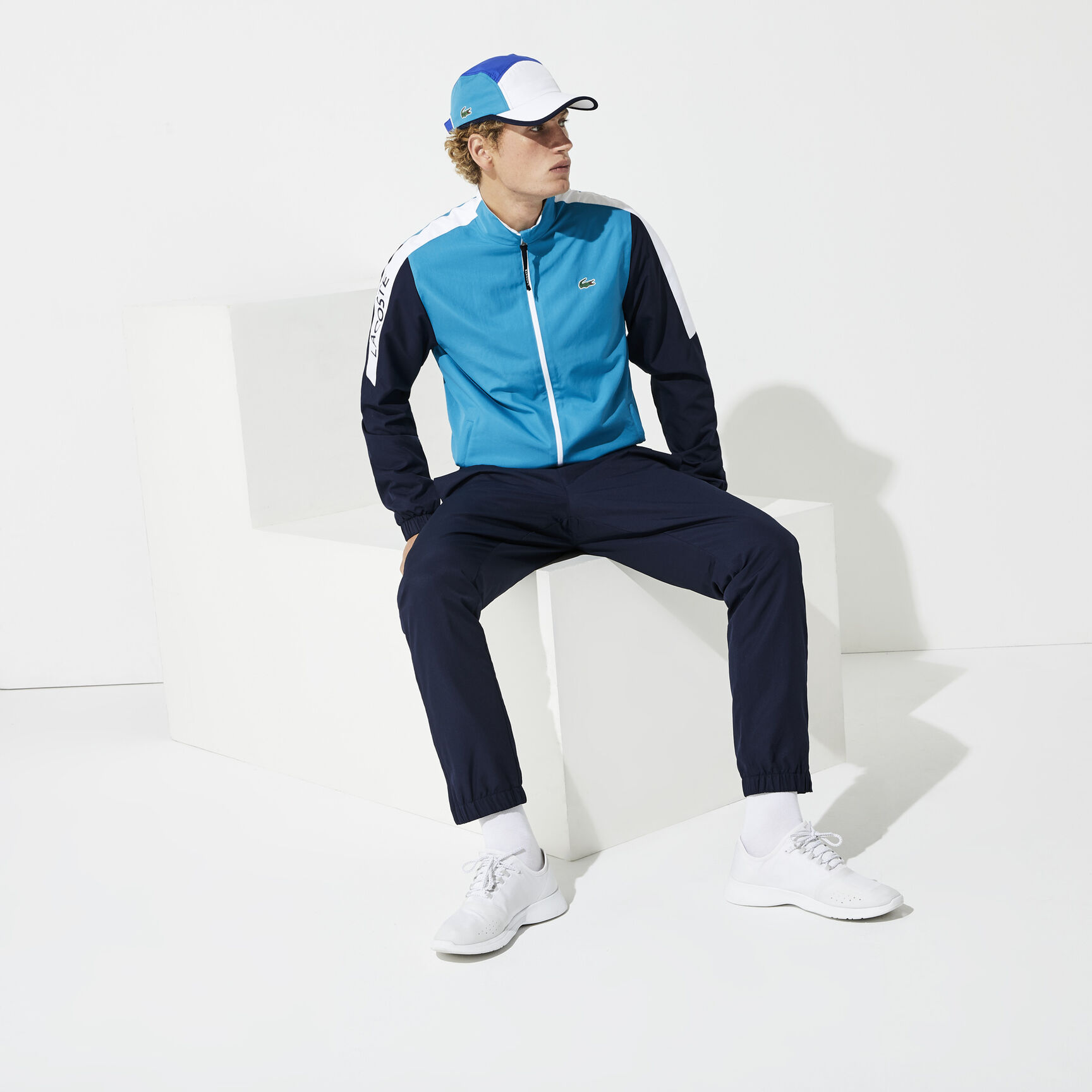 Buy Men's Lacoste SPORT Light Colourblock Tracksuit | Lacoste QA
