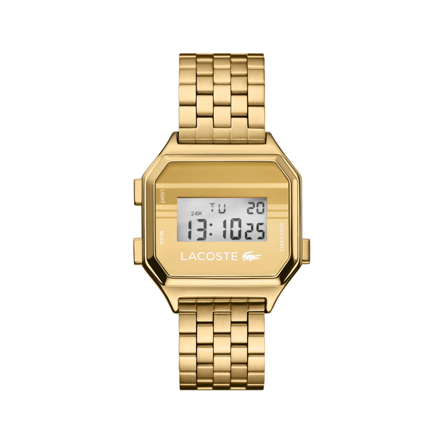 ساعة لاكوست بمينا أبيض للجنسين مجموعة Lacoste Berlin