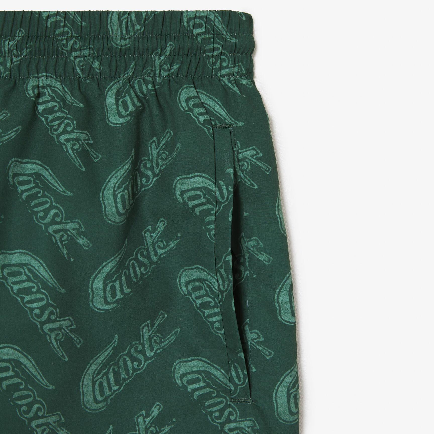 شورت سباحة لاكوست بوليستر معاد تدويره للرجال شورت سباحة لاكوست بوليستر معاد تدويره للرجال