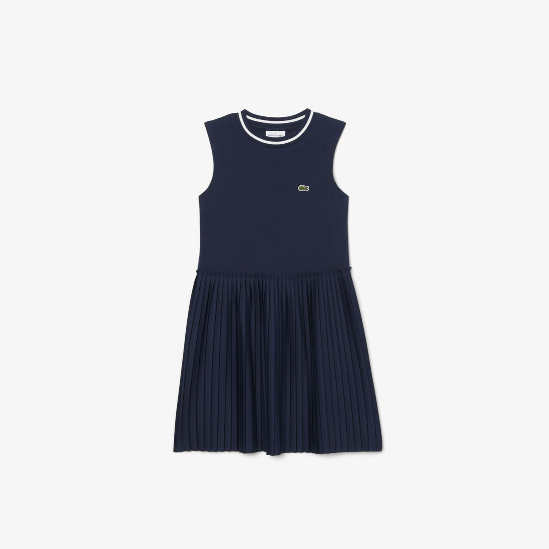 Sleeveless Pleated Jersey Dress Sleeveless Pleated Jersey Dress