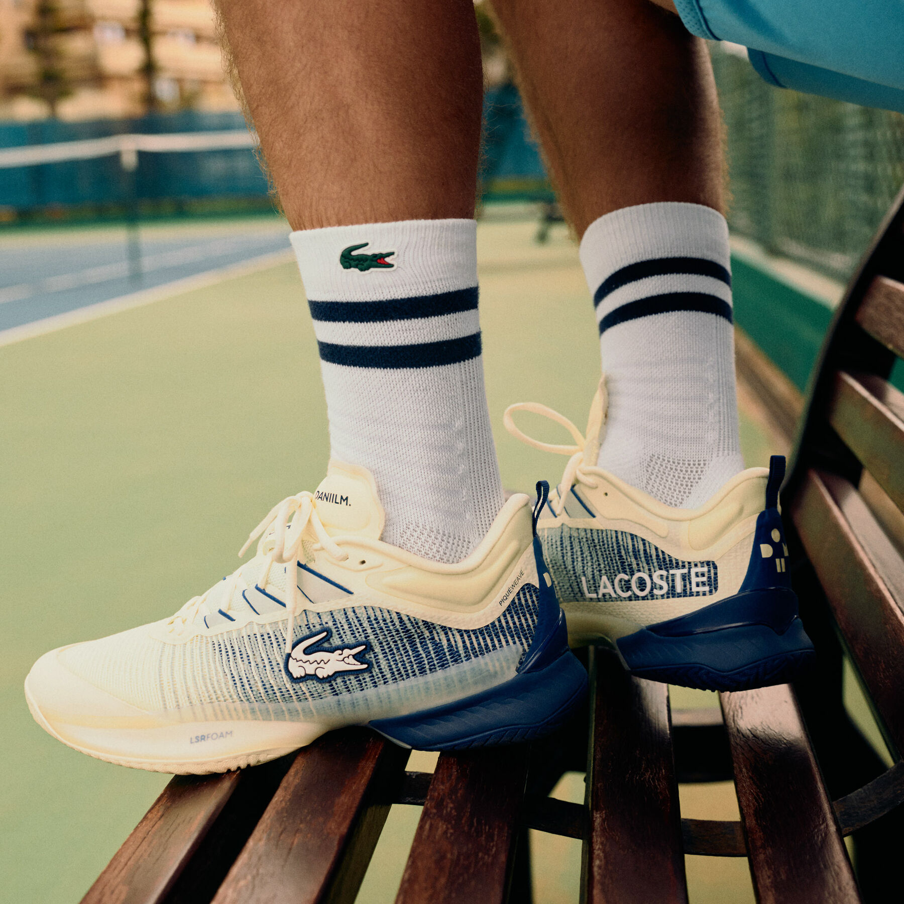 lacoste men s ag lt23 ultra x daniil medvedev tennis shoes