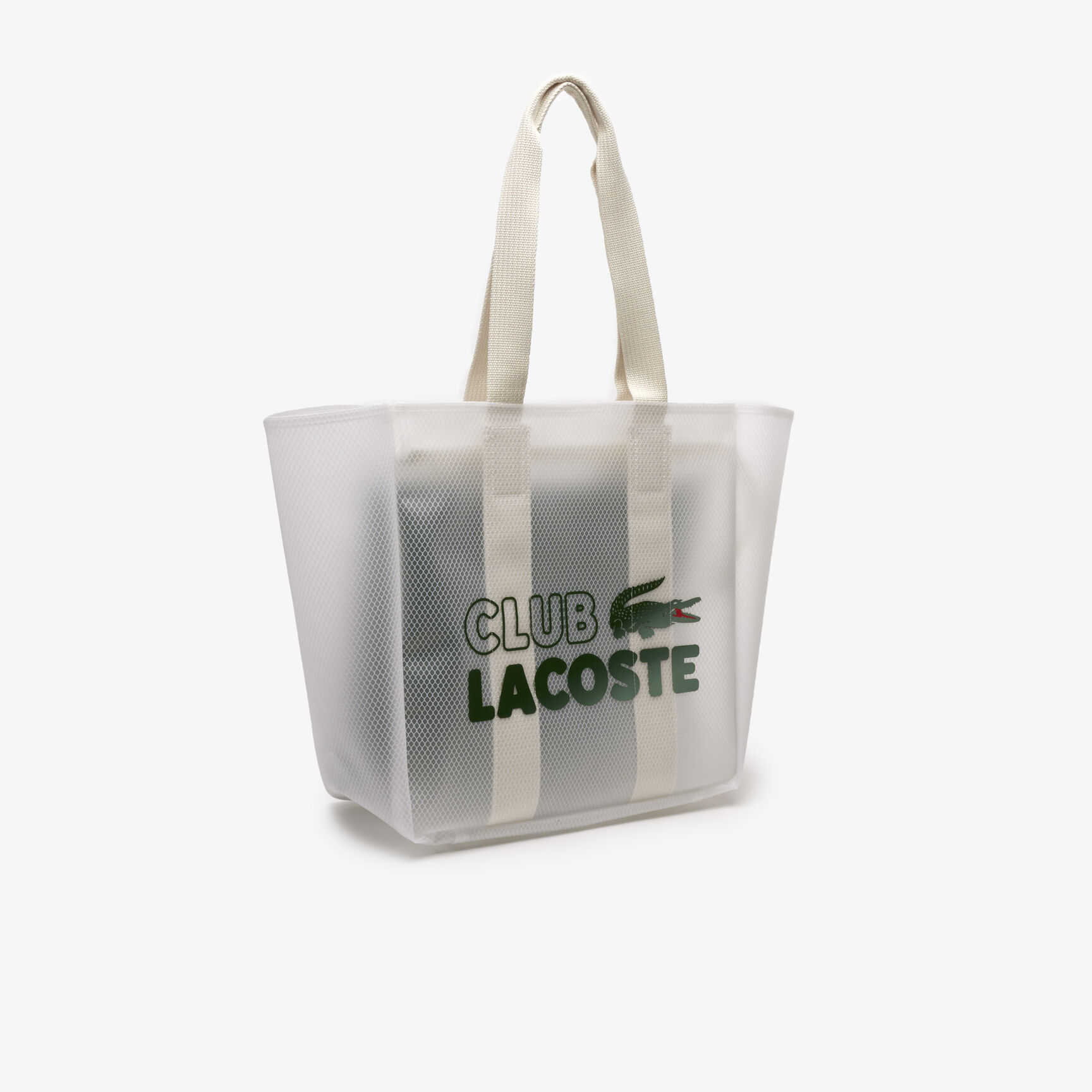 Unisex Lacoste Transparent Tote