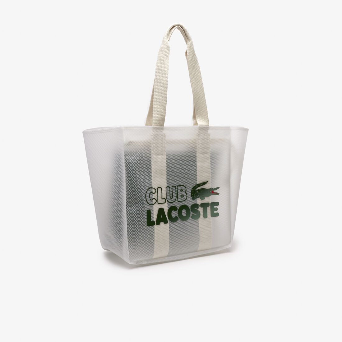 Unisex Lacoste Transparent Tote Unisex Lacoste Transparent Tote