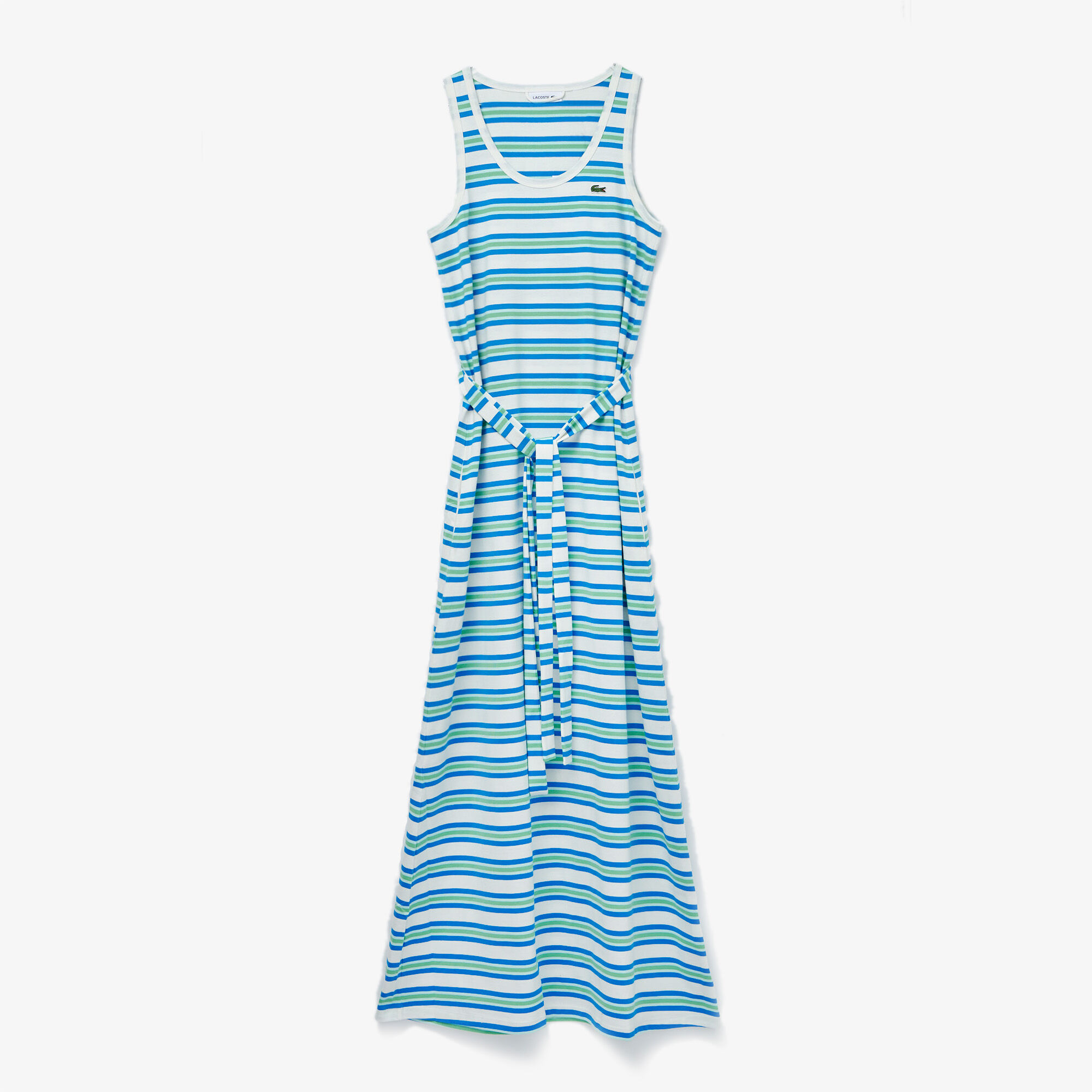 Women’s Long Striped Cotton Tank Top Dress Women’s Long Striped Cotton Tank Top Dress