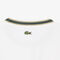 French Made Badge Accent Striped T-shirt lacoste french made badge accent striped t shirt