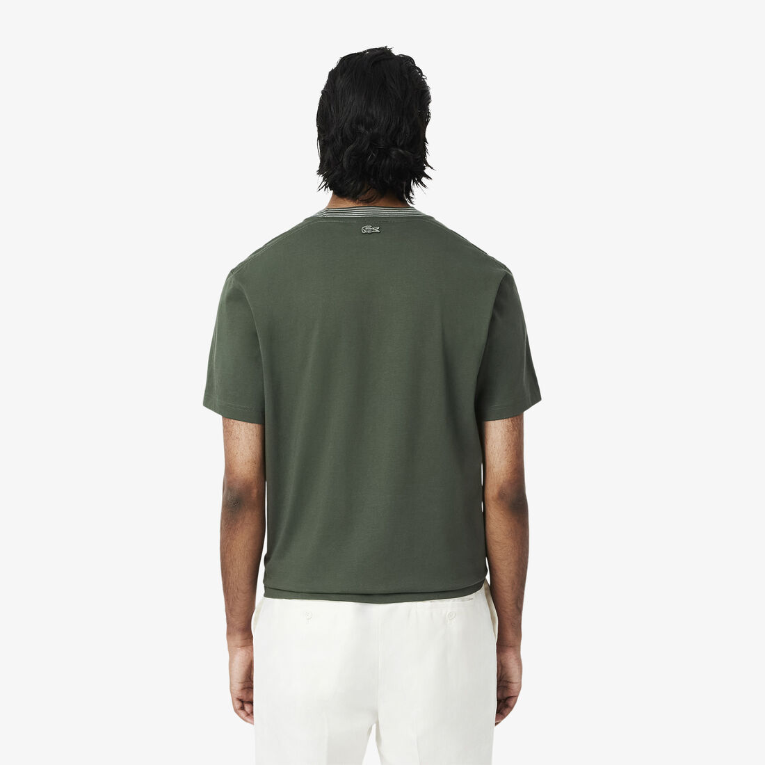 تي شيرت قطن جيرسي مطرز تي شيرت قطن جيرسي مطرز