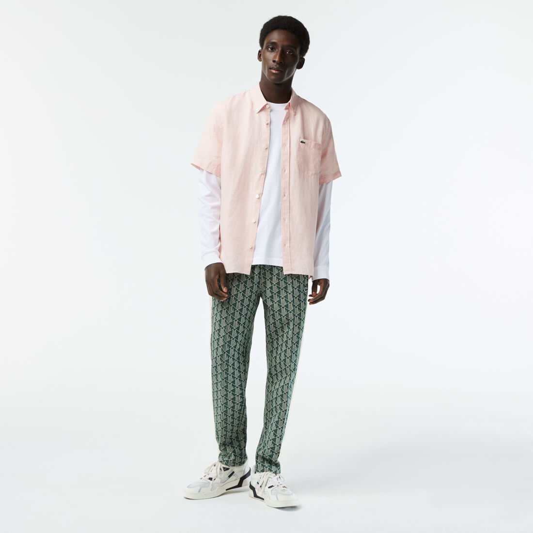 Short Sleeved Linen Shirt Short Sleeved Linen Shirt