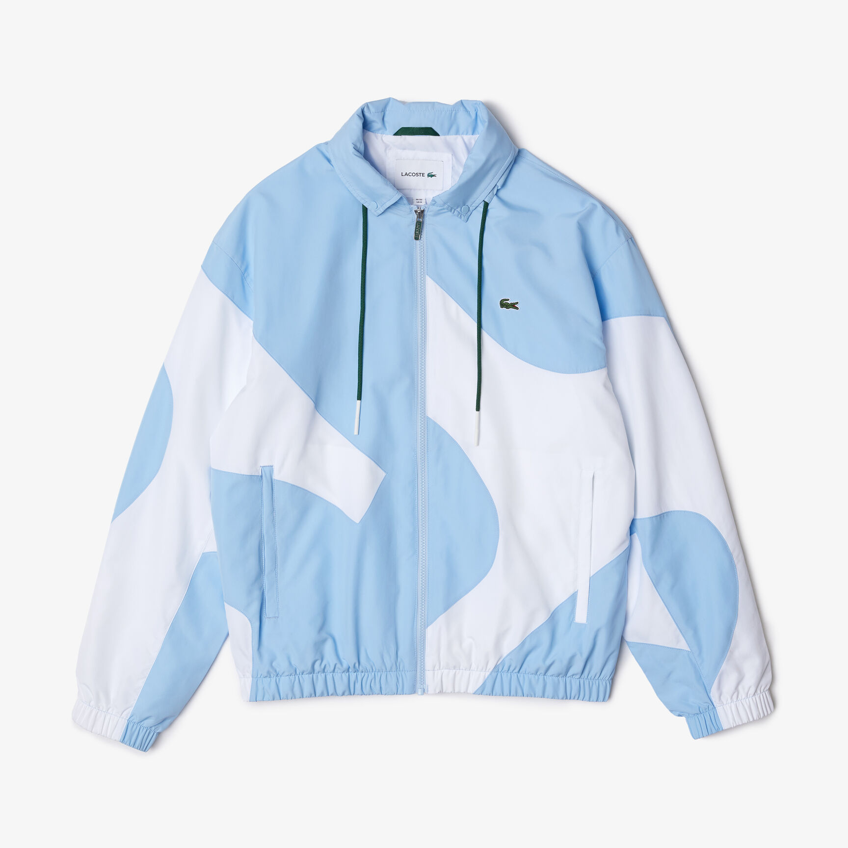 Men's Heritage Graphic Colour-block Zippered Water-Resistant Jacket Men's Heritage Graphic Colour-block Zippered Water-Resistant Jacket