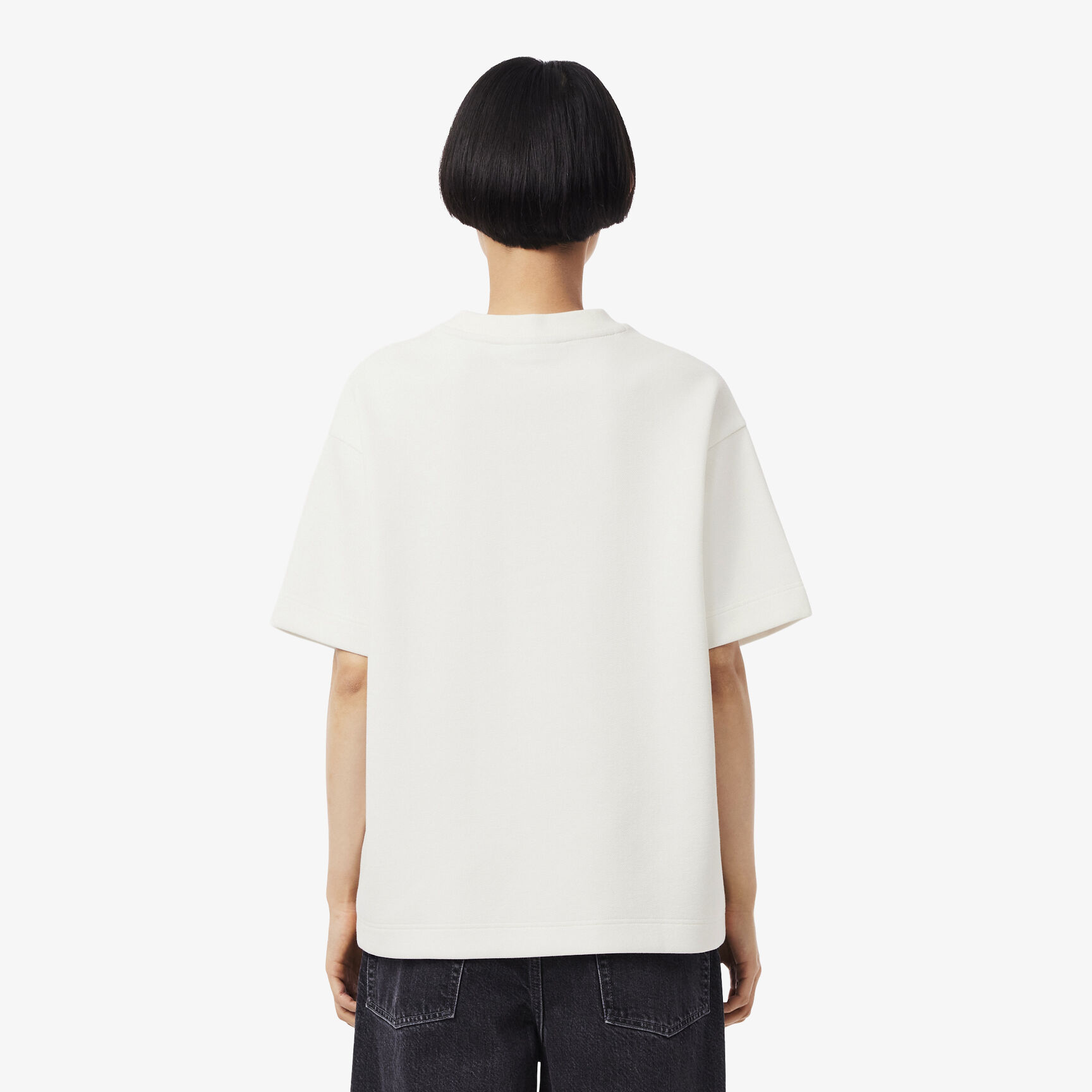 Oversized Double Face Pique T-shirt Oversized Double Face Pique T-shirt