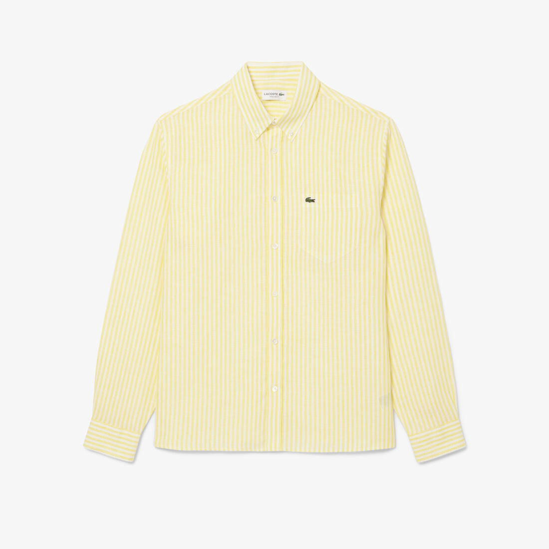 Regular Fit Striped Linen Shirt Regular Fit Striped Linen Shirt