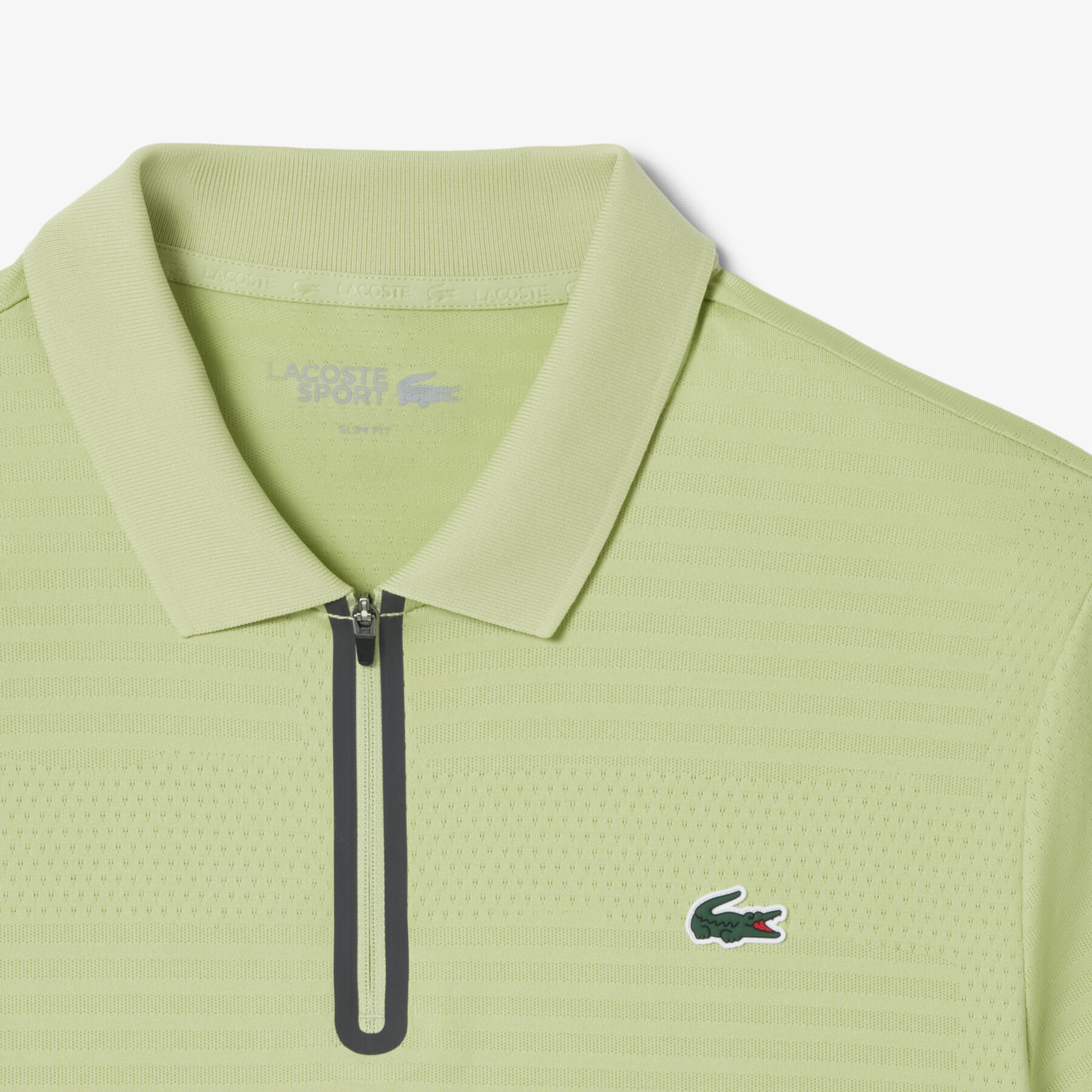 lacoste ultra dry stretch jacquard tennis polo shirt