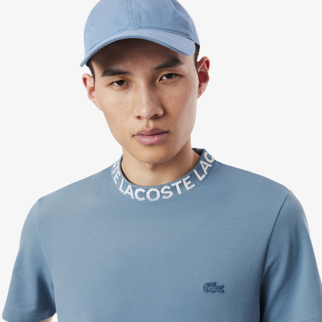 تي شيرت بيكيه جاكار بشعار الماركة تي شيرت بيكيه جاكار بشعار الماركة